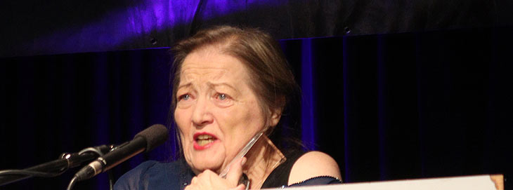 Marianne Sägebrecht ist Preisträgerin 2020 - überreicht wurde der Sigi Sommer Taler am 20.11.2022 (©Foto.Martin Schmitz)